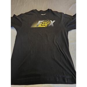 Fox Racing Men's Size Large Black Short Sleeve T-Shirt